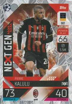Pierre Kalulu A.C. Milan 2022/23 Topps Match Attax ChL Next Gen #408