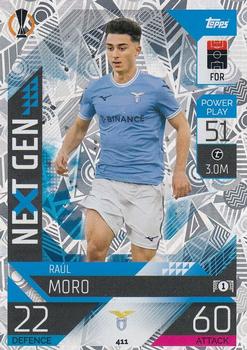 Raul Moro Lazio Roma 2022/23 Topps Match Attax ChL Next Gen #411
