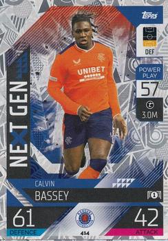 Calvin Bassey Rangers 2022/23 Topps Match Attax ChL Next Gen #414