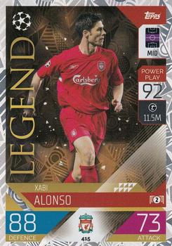 Xabi Alonso Liverpool 2022/23 Topps Match Attax ChL Legend #415