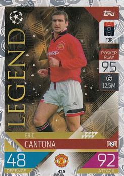 Eric Cantona Manchester United 2022/23 Topps Match Attax ChL Legend #419