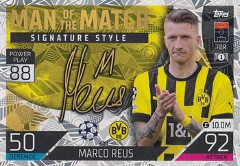 Marco Reus Borussia Dortmund 2022/23 Topps Match Attax ChL Man of the Match Signature Style #436