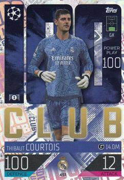 Thibaut Courtois Real Madrid 2022/23 Topps Match Attax ChL 100 Club #451