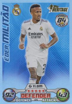 Eder Militao Real Madrid 2022/23 Topps Match Attax ChL Topps Heritage #474