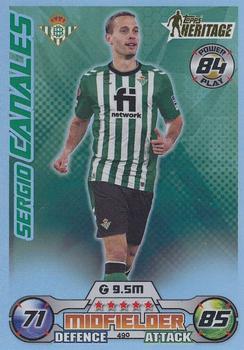 Sergio Canales Real Betis Balompie 2022/23 Topps Match Attax ChL Topps Heritage #490