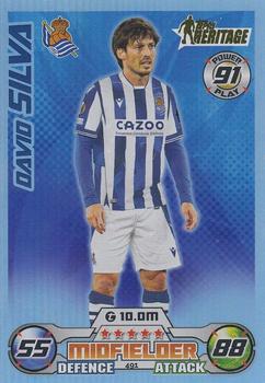 David Silva Real Sociedad 2022/23 Topps Match Attax ChL Topps Heritage #491