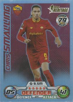 Chris Smalling AS Roma 2022/23 Topps Match Attax ChL Topps Heritage #500