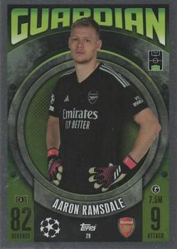 Aaron Ramsdale Arsenal 2023/24 Topps Match Attax UEFA ChL Guardian #29