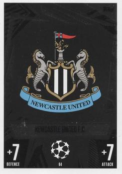 Club Badge Newcastle United 2023/24 Topps Match Attax UEFA ChL #64