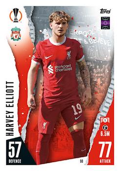 Harvey Elliott Liverpool 2023/24 Topps Match Attax UEFA ChL #90