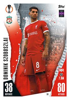 Dominik Szoboszlai Liverpool 2023/24 Topps Match Attax UEFA ChL #94