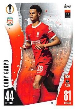 Cody Gakpo Liverpool 2023/24 Topps Match Attax UEFA ChL #96