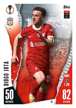 Diogo Jota Liverpool 2023/24 Topps Match Attax UEFA ChL #98