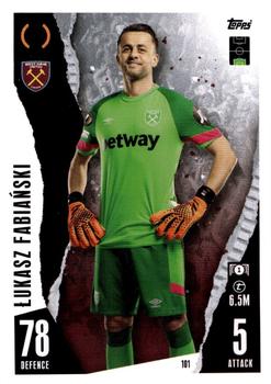 Lukasz Fabianski West Ham United 2023/24 Topps Match Attax UEFA ChL #101