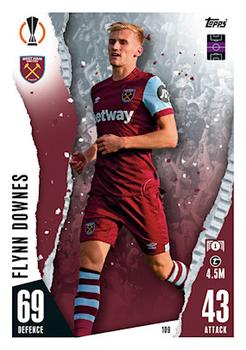Flynn Downes West Ham United 2023/24 Topps Match Attax UEFA ChL #109