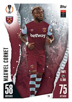Maxwel Cornet West Ham United 2023/24 Topps Match Attax UEFA ChL #115