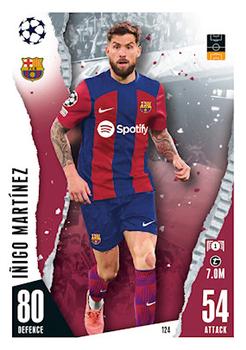 Inigo Martinez FC Barcelona 2023/24 Topps Match Attax UEFA ChL #124