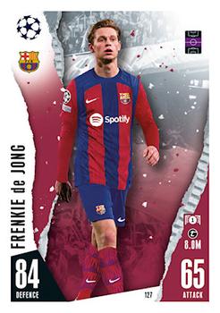 Frenkie de Jong FC Barcelona 2023/24 Topps Match Attax UEFA ChL #127