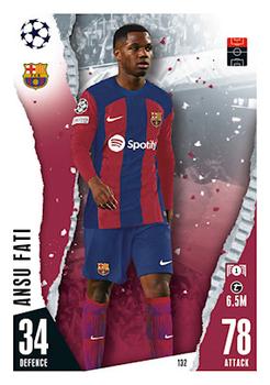 Ansu Fati FC Barcelona 2023/24 Topps Match Attax UEFA ChL #132
