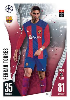 Ferran Torres FC Barcelona 2023/24 Topps Match Attax UEFA ChL #134