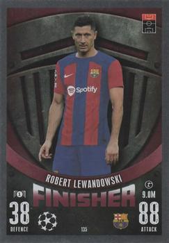 Robert Lewandowski FC Barcelona 2023/24 Topps Match Attax UEFA ChL Finisher #135