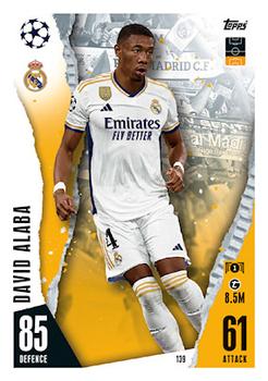 David Alaba Real Madrid 2023/24 Topps Match Attax UEFA ChL #139