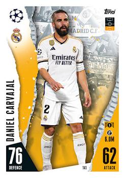 Daniel Carvajal Real Madrid 2023/24 Topps Match Attax UEFA ChL #141