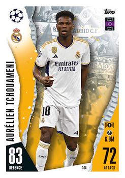 Aurelien Tchouameni Real Madrid 2023/24 Topps Match Attax UEFA ChL #144
