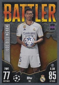 Jude Bellingham Real Madrid 2023/24 Topps Match Attax UEFA ChL Battler #146