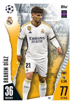 Brahim Diaz Real Madrid 2023/24 Topps Match Attax UEFA ChL #150