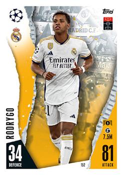 Rodrygo Real Madrid 2023/24 Topps Match Attax UEFA ChL #152