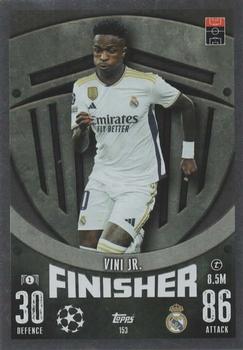 Vini Jr. Real Madrid 2023/24 Topps Match Attax UEFA ChL Finisher #153