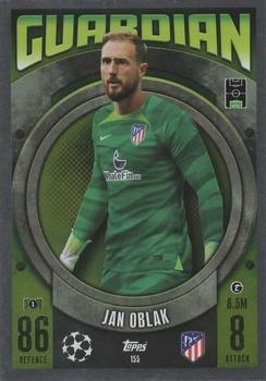 Jan Oblak Atletico Madrid 2023/24 Topps Match Attax UEFA ChL Guardian #155