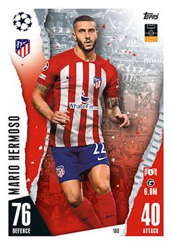 Mario Hermoso Atletico Madrid 2023/24 Topps Match Attax UEFA ChL #160
