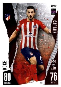 Koke Atletico Madrid 2023/24 Topps Match Attax UEFA ChL Captain #162