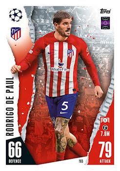 Rodrigo De Paul Atletico Madrid 2023/24 Topps Match Attax UEFA ChL #165