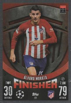 Alvaro Morata Atletico Madrid 2023/24 Topps Match Attax UEFA ChL Finisher #171