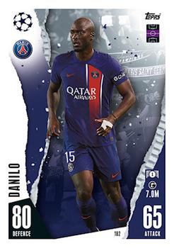 Danilo Paris Saint-Germain 2023/24 Topps Match Attax UEFA ChL #182