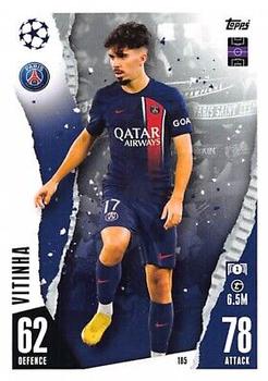 Vitinha Paris Saint-Germain 2023/24 Topps Match Attax UEFA ChL #185