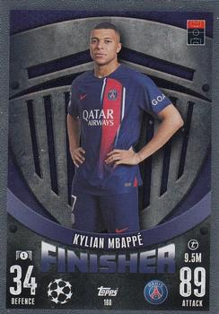 Kylian Mbappe Paris Saint-Germain 2023/24 Topps Match Attax UEFA ChL Finisher #188
