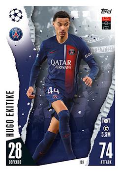 Hugo Ekitike Paris Saint-Germain 2023/24 Topps Match Attax UEFA ChL #189