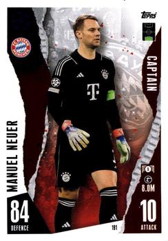 Manuel Neuer Bayern Munchen 2023/24 Topps Match Attax UEFA ChL Captain #191