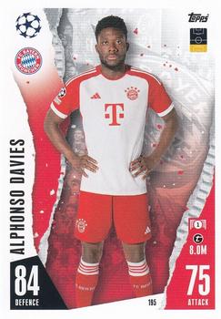 Alphonso Davies Bayern Munchen 2023/24 Topps Match Attax UEFA ChL #195