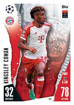 Kingsley Coman Bayern Munchen 2023/24 Topps Match Attax UEFA ChL #201