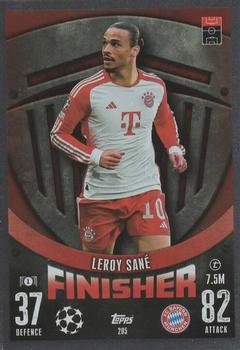 Leroy Sane Bayern Munchen 2023/24 Topps Match Attax UEFA ChL Finisher #205