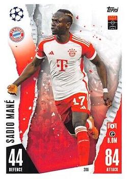 Sadio Mane Bayern Munchen 2023/24 Topps Match Attax UEFA ChL #206