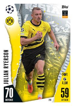 Julian Ryerson Borussia Dortmund 2023/24 Topps Match Attax UEFA ChL #210