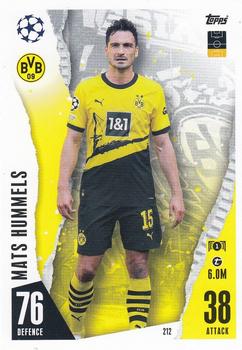 Mats Hummels Borussia Dortmund 2023/24 Topps Match Attax UEFA ChL #212