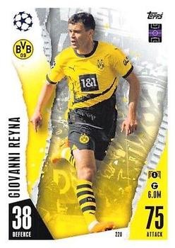 Giovanni Reyna Borussia Dortmund 2023/24 Topps Match Attax UEFA ChL #220