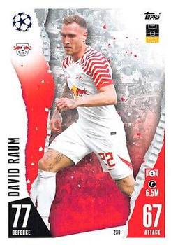David Raum RB Leipzig 2023/24 Topps Match Attax UEFA ChL #230